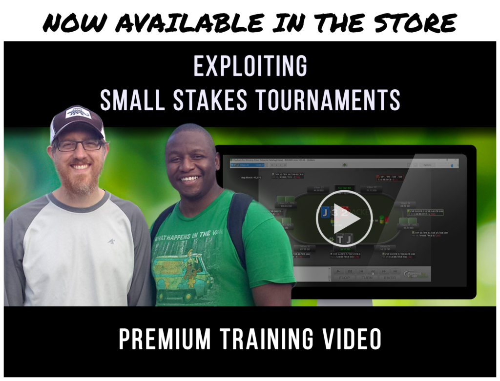 Exploiting Small Stakes Tournament Premium Training Video display ad