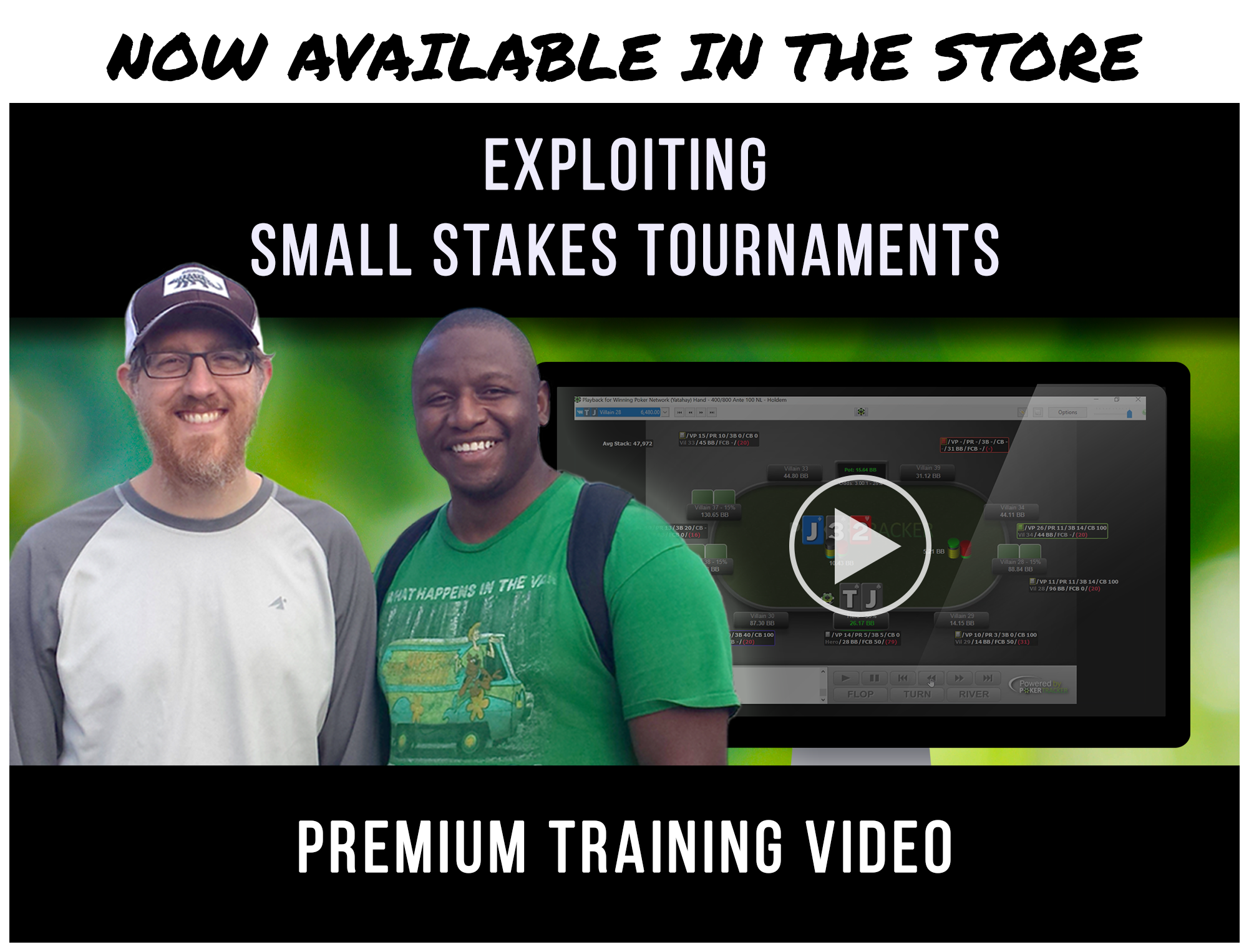 Exploiting Small Stakes Tournament Premium Training Video display ad