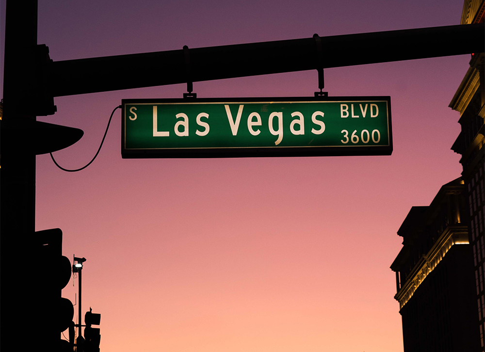 Las Vegas blvd sign